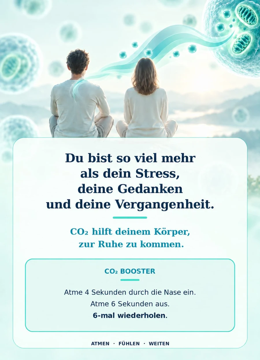 Du bist so viel mehr als dein Stress, deine Gedanken und deine Vergangenheit.