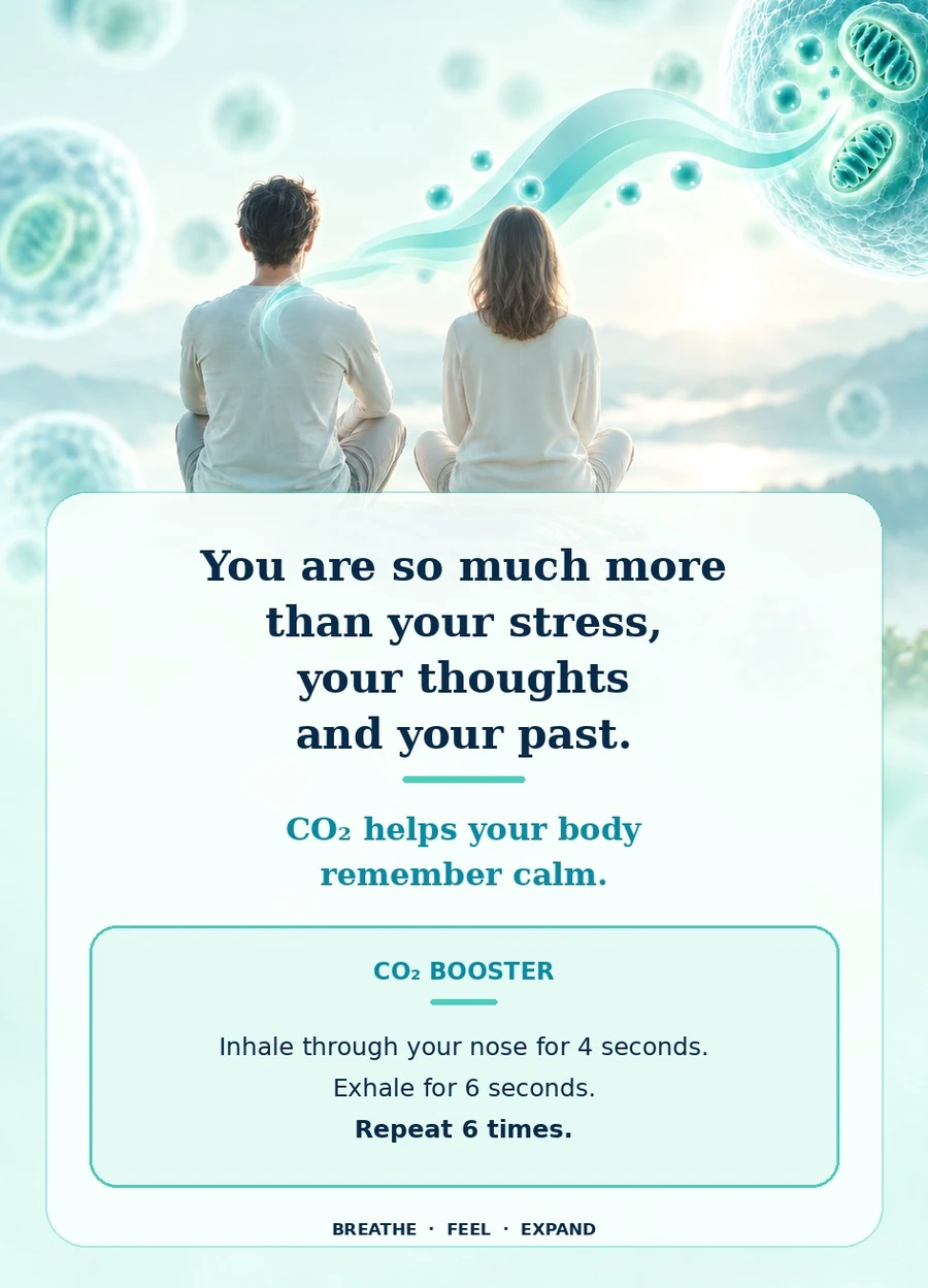 You are so much more than your stress, your thoughts and your past.